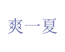 爽一夏 第24类布料床单商标图样