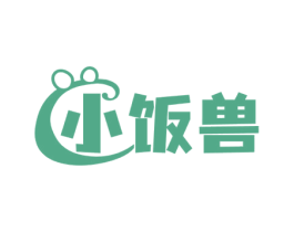 小饭兽 第30类小食配料商标图样