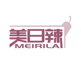 美日辣 第30类小食配料商标图样