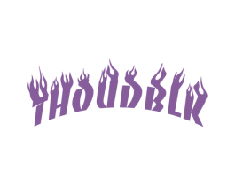 THOUDBLK 第25类服装鞋帽商标图样