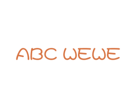 ABC WEWE 第25类服装鞋帽商标图样