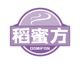 稻蜜方 DOMIFON 第30类小食配料商标图样