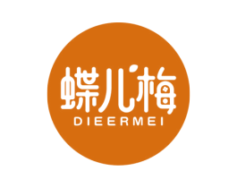 蝶儿梅 第33类酒商标图样