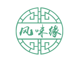 风味缘 第43类餐饮酒店商标图样