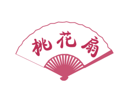 桃花扇 第19类建筑材料商标图样