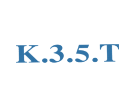 K.3.5.T 第25类服装鞋帽商标图样