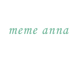 MEME ANNA 第25类服装鞋帽商标图样