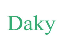 DAKY 第18类皮革箱包商标图样