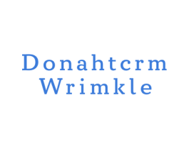 DONAHTCRM WRIMKLE 第3类化妆品商标图样