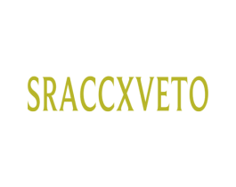 SRACCXVETO 第25类服装鞋帽商标图样