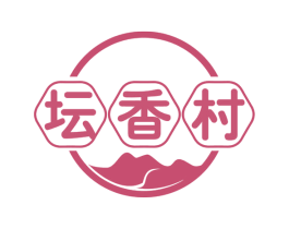 坛香村 第35类广告贸易商标图样