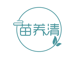 苗养清 第30类小食配料商标图样