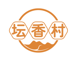 坛香村 第29类食品商标图样