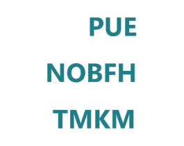PUE NOBFH TMKM 第25类服装鞋帽商标图样
