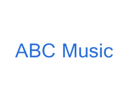 ABC MUSIC 第25类服装鞋帽商标图样