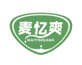 麦忆爽 第32类啤酒饮料商标图样