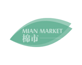 棉市 MIAN MARKET 第24类布料床单商标图样