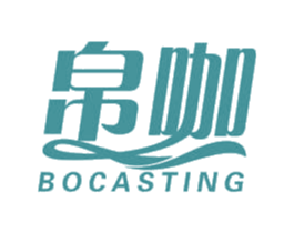 帛咖 BOCASTING 第24类布料床单商标图样