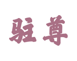 驻尊 第19类建筑材料商标图样