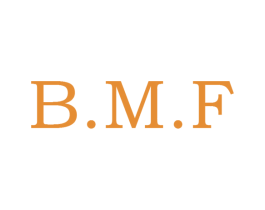 B.M.F 第24类布料床单商标图样