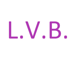 L.V.B. 第24类布料床单商标图样