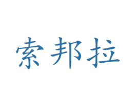 索邦拉 第25类服装鞋帽商标图样