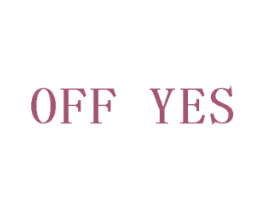 OFF YES 第25类服装鞋帽商标图样