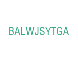 BALWJSYTGA 第25类服装鞋帽商标图样