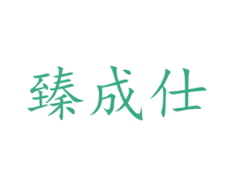 臻成仕 第25类服装鞋帽商标图样