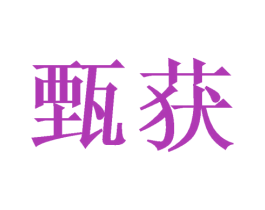 甄获 第29类食品商标图样