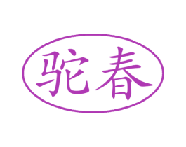 驼春 第29类食品商标图样
