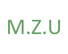 M.Z.U 第3类化妆品商标图样