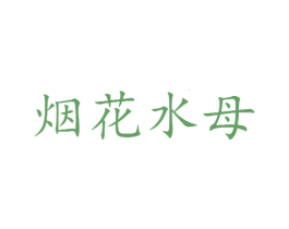 烟花水母 第25类服装鞋帽商标图样