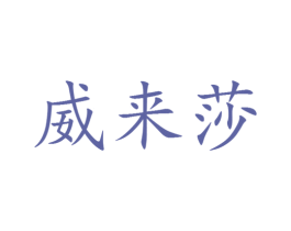 威来莎 第25类服装鞋帽商标图样