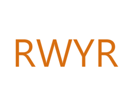 RWYR 第25类服装鞋帽商标图样