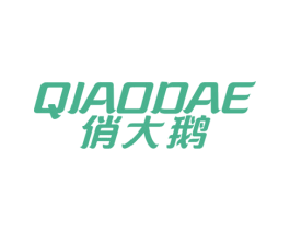俏大鹅 第25类服装鞋帽商标图样