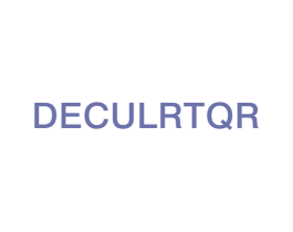 DECULRTQR 第3类化妆品商标图样