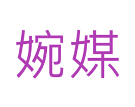 婉媒 第25类服装鞋帽商标图样