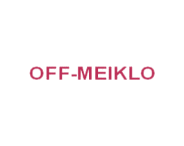 OFF-MEIKLO 第25类服装鞋帽商标图样