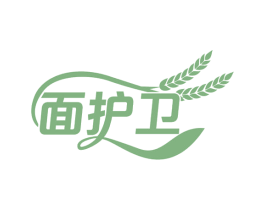 面护卫 第35类广告贸易商标图样