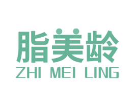脂美龄 第30类小食配料商标图样