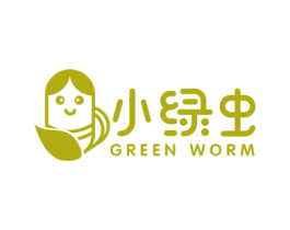 小绿虫 GREEN WORM 第42类技术服务商标图样