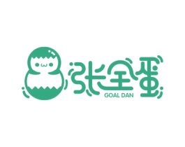 张全蛋 GOAL DAN 第32类啤酒饮料商标图样