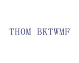 THOM BKTWMF 第25类服装鞋帽商标图样
