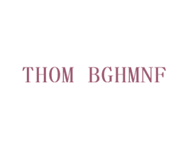 THOM BGHMNF 第25类服装鞋帽商标图样