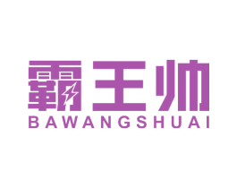 霸王帅 第25类服装鞋帽商标图样