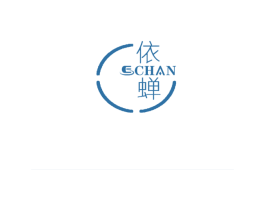 依蝉 ECHAN 第24类布料床单商标图样