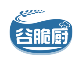 谷脆厨 第30类小食配料商标图样