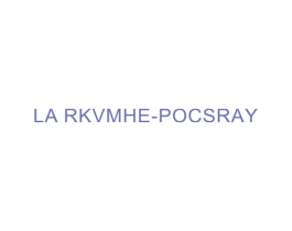 LA RKVMHE-POCSRAY 第3类化妆品商标图样