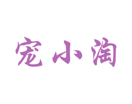 宠小淘 第35类广告贸易商标图样
